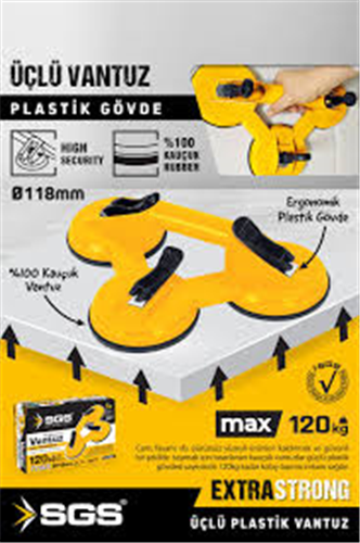 SGS VANTUZ 3 LÜ PLASTİK